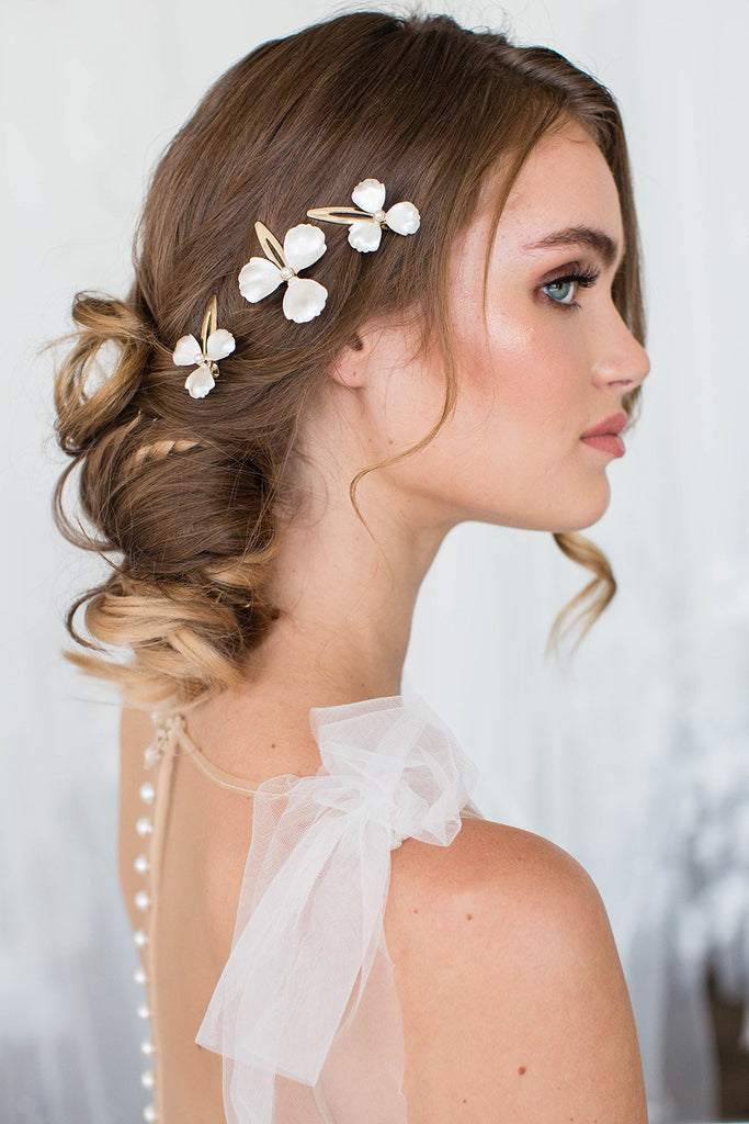 Brides & Hairpins Maren Clips Wedding Hair Accessories Wedding Hair Clips Wedding Hair  main image 3