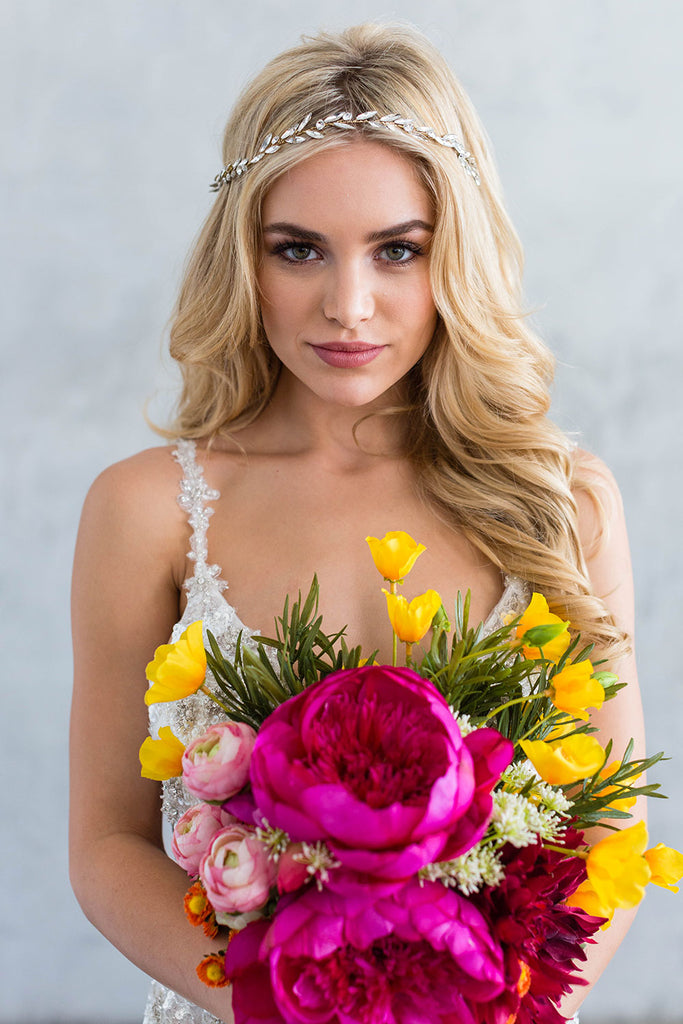 Brides & Hairpins Rose Gold Isla Halo 24501a.jpg main image 2