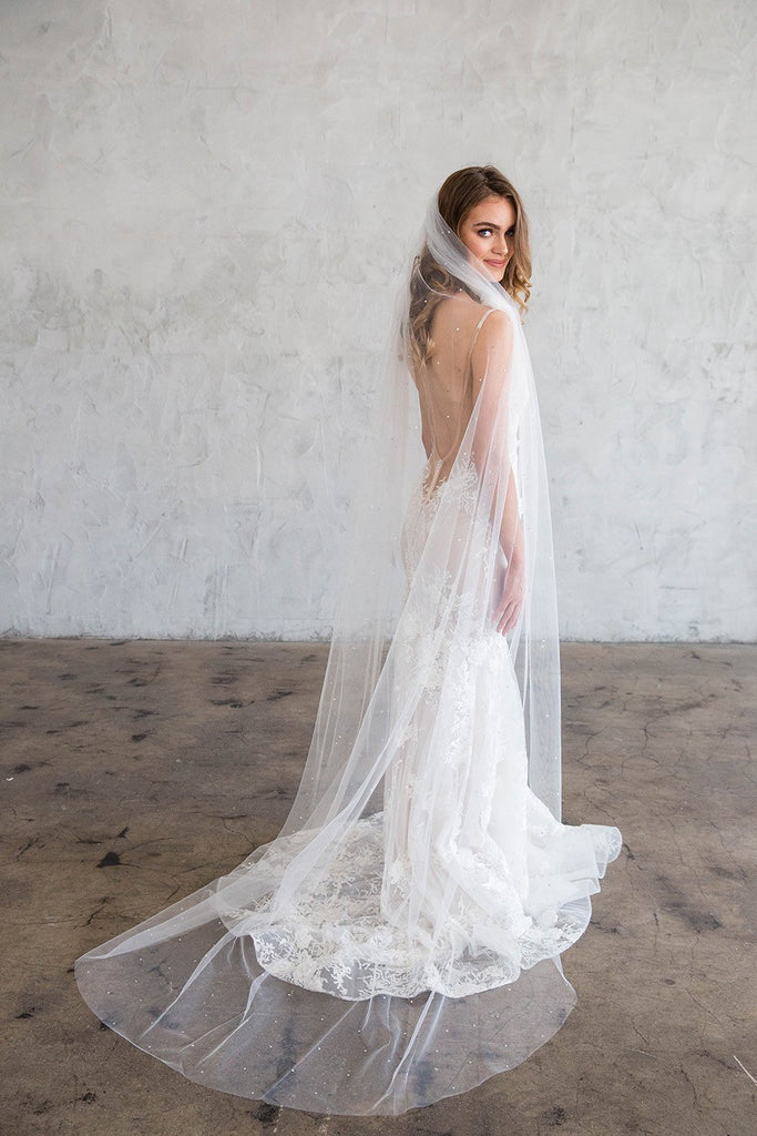 Her lip to Crystal Veil Blouson ホワイトM justine+m+couture+-+heavenly+