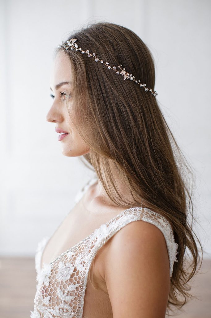 MONA FULL HALO Brides Hairpins