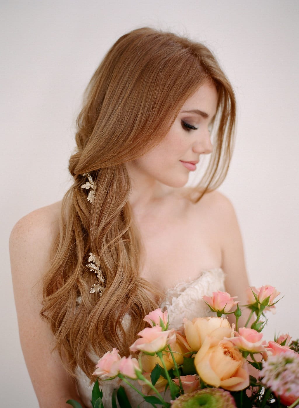 Simple and sneaky ways to include some bling in your wedding hair