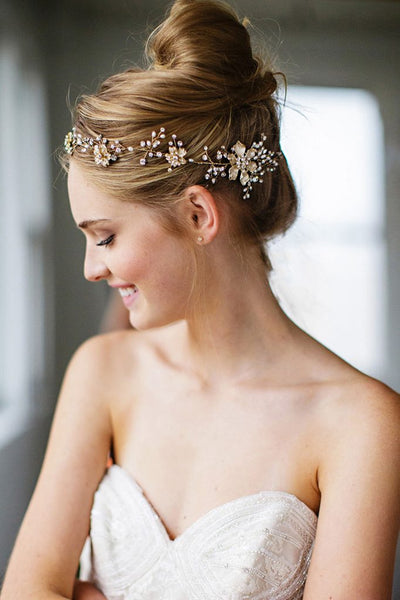 Brides and Hairpins Atiena Halo in 14 k gold Oval Hidden Halo Ring in 14k Yellow Gold | Gabriel & Co  main image 2